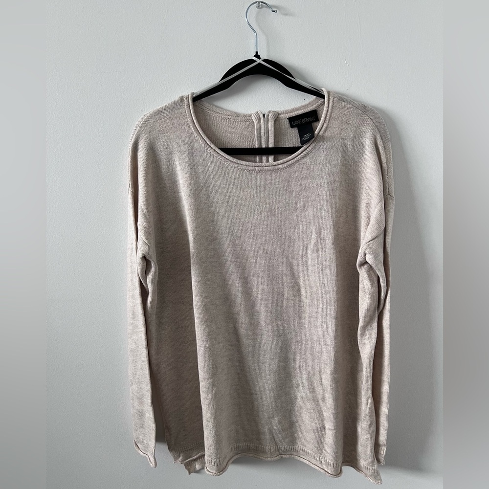 Lane Bryant Plus Size 22/24 Knit Sweater Back Zipper